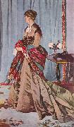 Claude Monet Madame Gaudibert oil on canvas